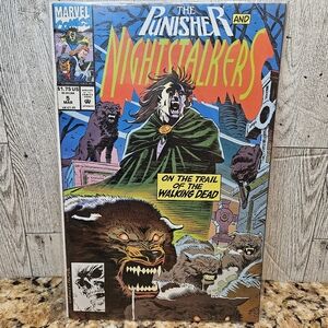 The Punisher And Nightstalkers #5 Marvel Comics On The Trail Of The Walking Dead